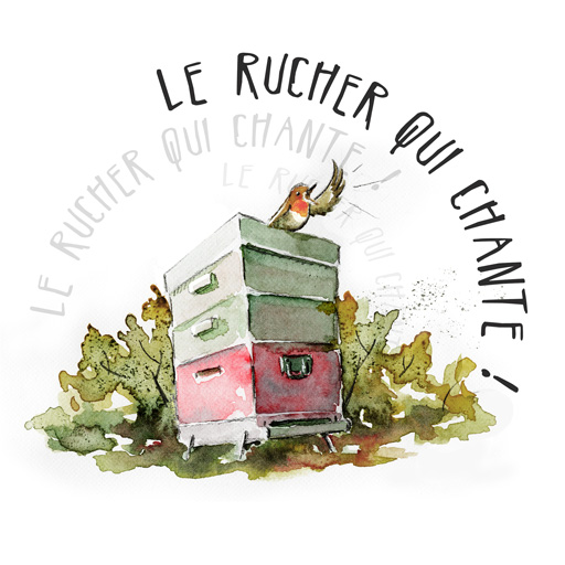 Logo © LE RUCHER QUI CHANTE !